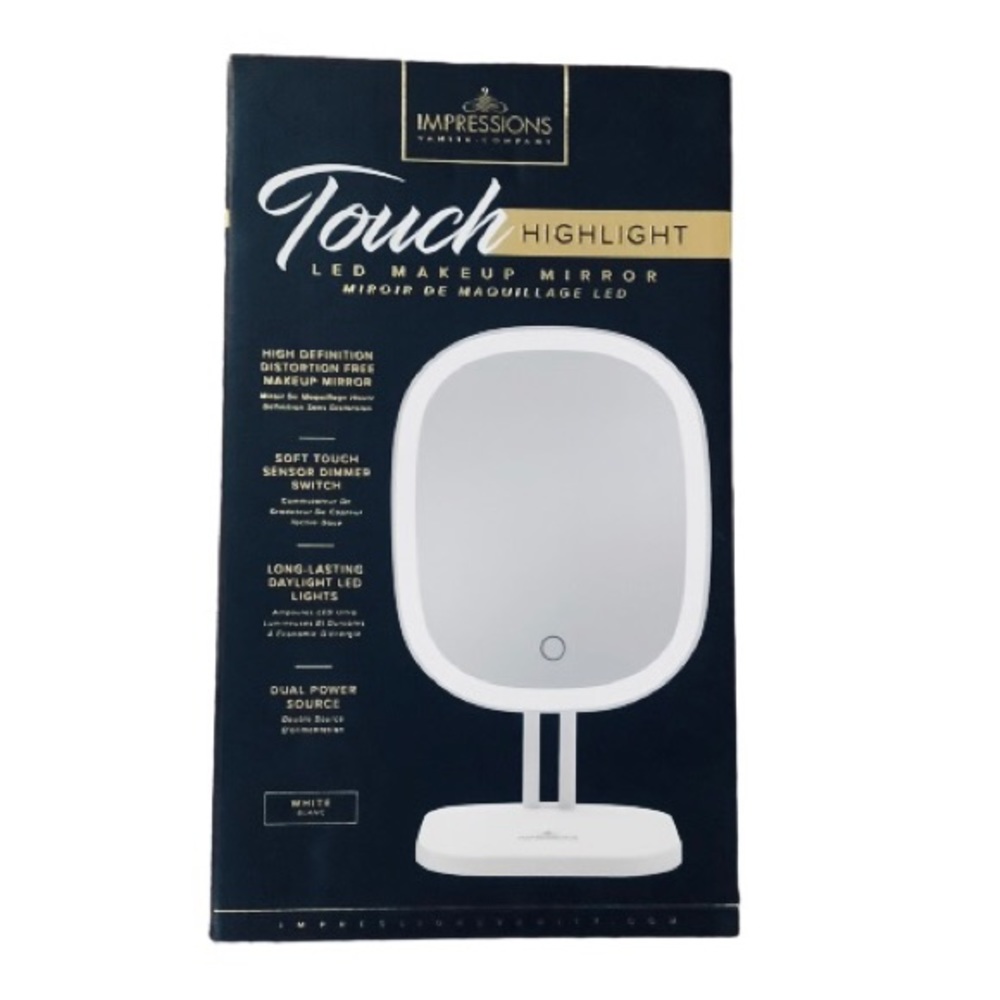 NEW - Impressions Mirror Makeup LED Touch